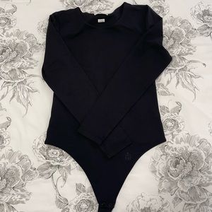 Babaton Contour Crew Longsleeve Bodysuit Size Large BNWOT
